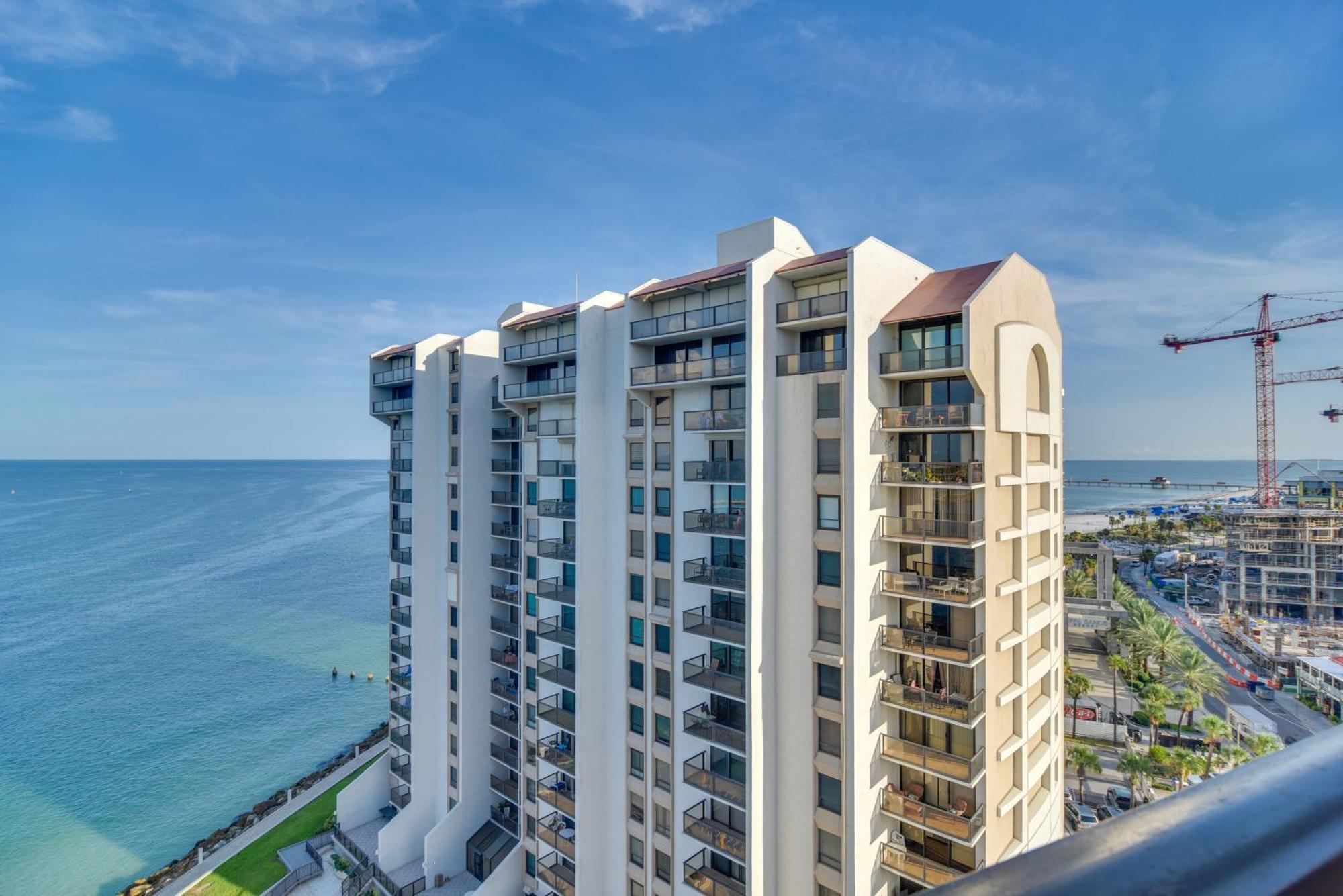 Oceanfront Condo With Balcony And Stunning Views! Clearwater Beach Dış mekan fotoğraf